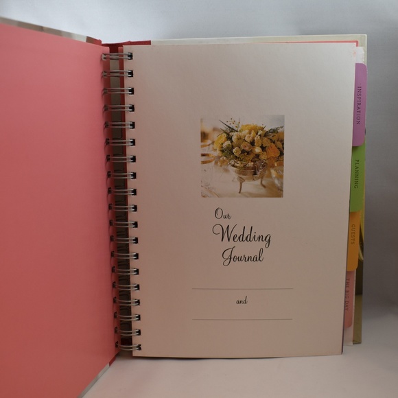 Our Wedding Journal- Planning Book- New - Picture 3 of 7